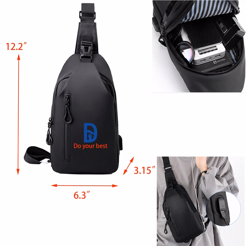 MOQ 50 Protable Hiking Chest Bag