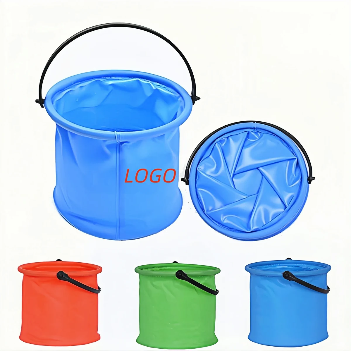 Collapsible Water Bucket With Handle 1