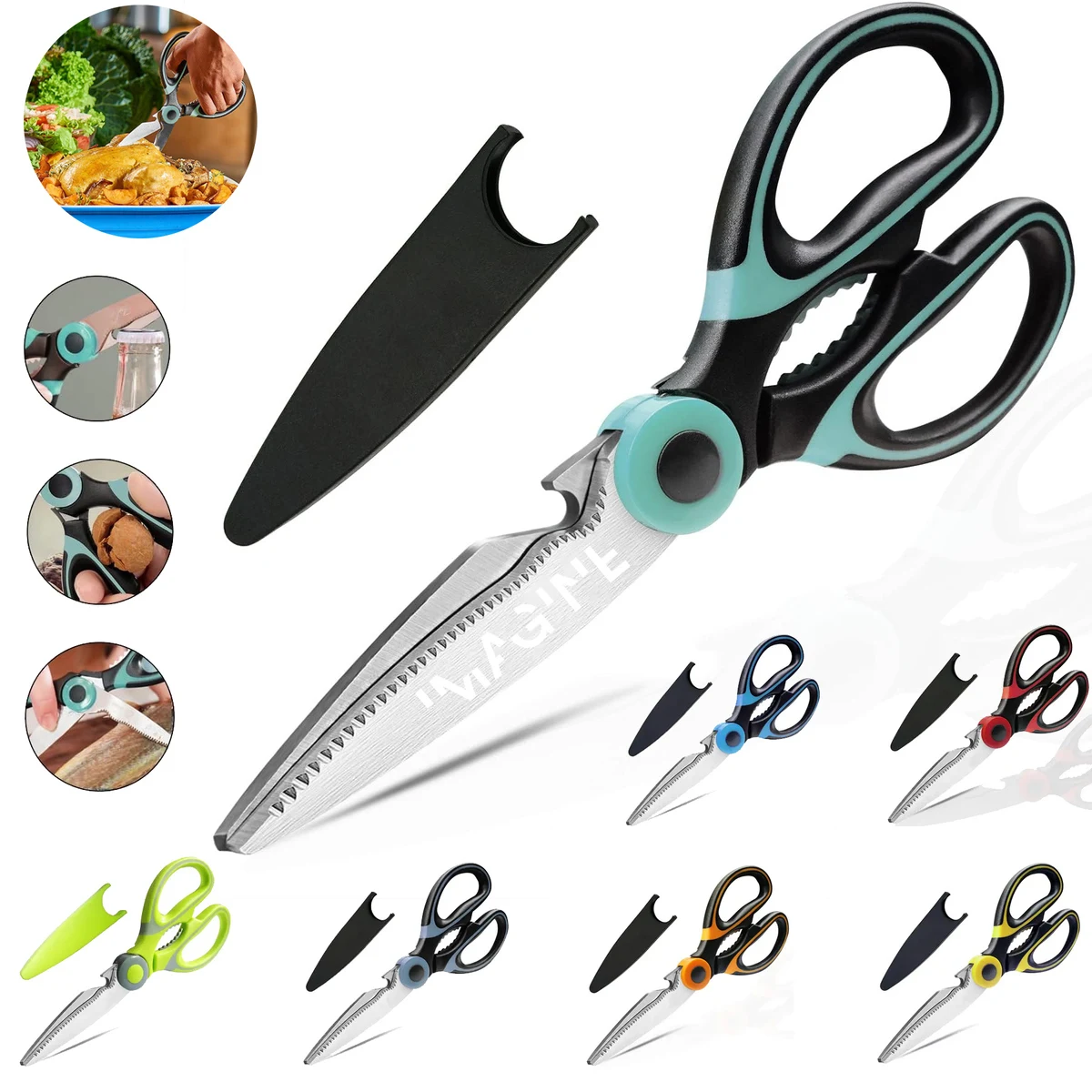 Multi-function Scissors for Kitchen 1