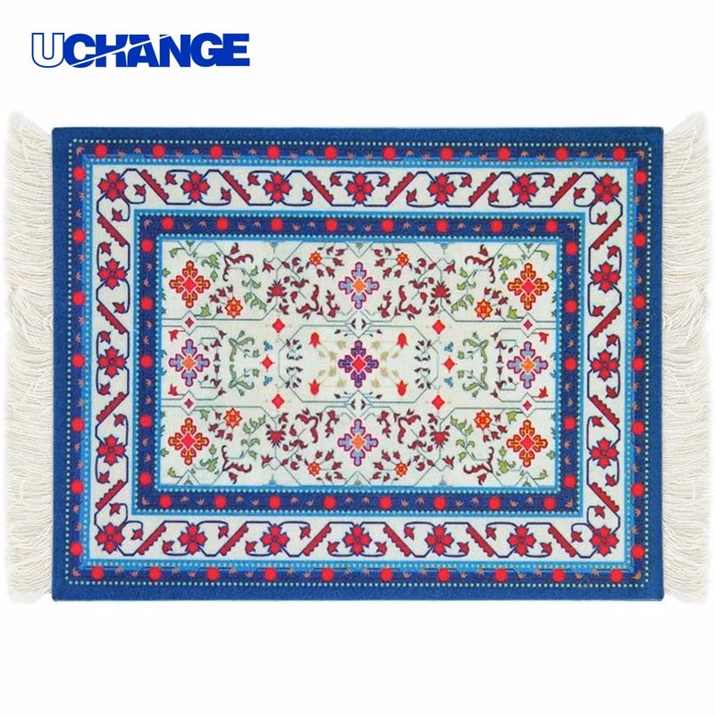 Fringe Edge Rug Mouse Pad Mat 7.1" x 11" x 0.08"