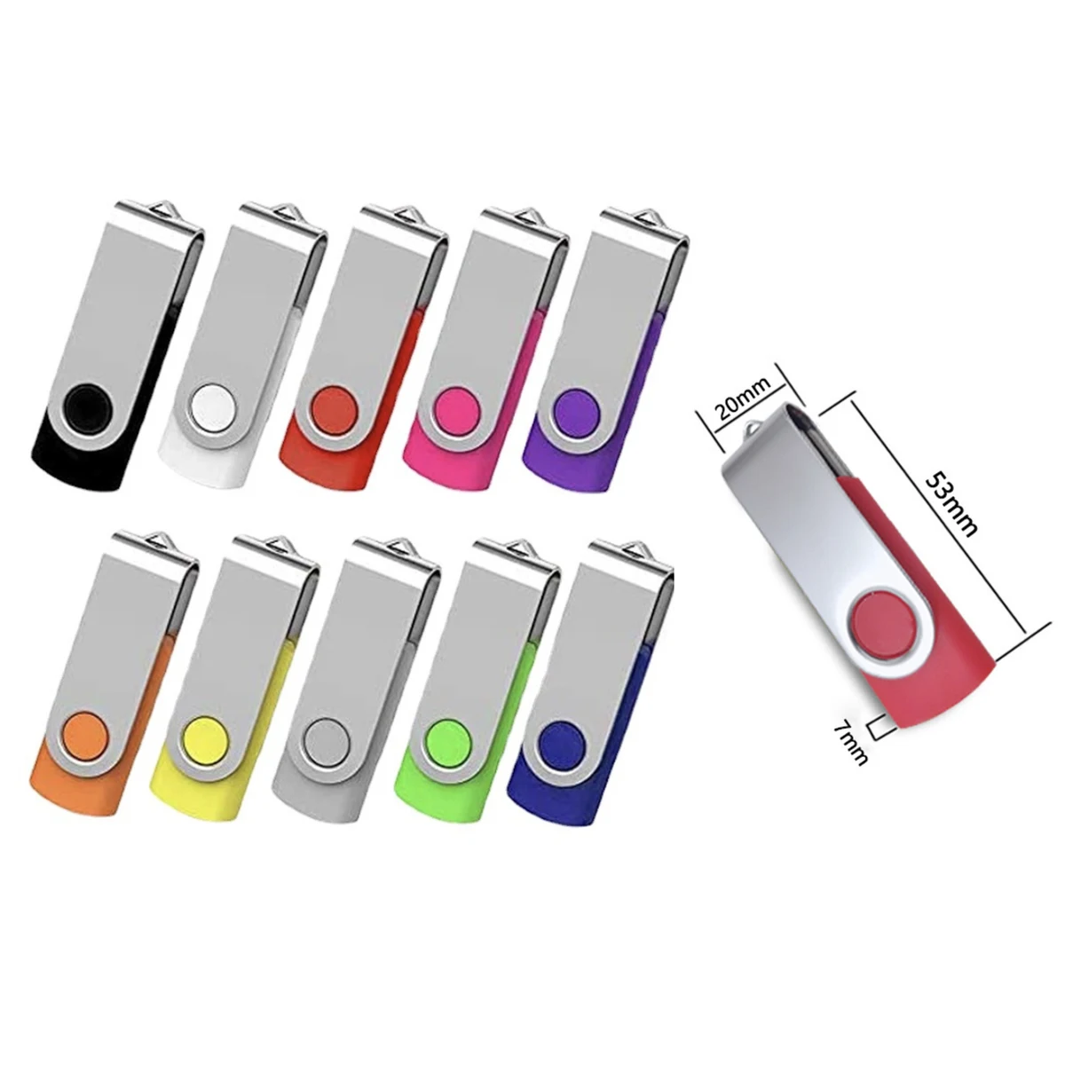 Rush Servise Classic Swivel USB Flash Drive 1