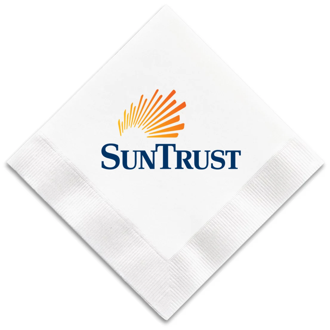 3 Ply White Beverage Napkin, Digital 1