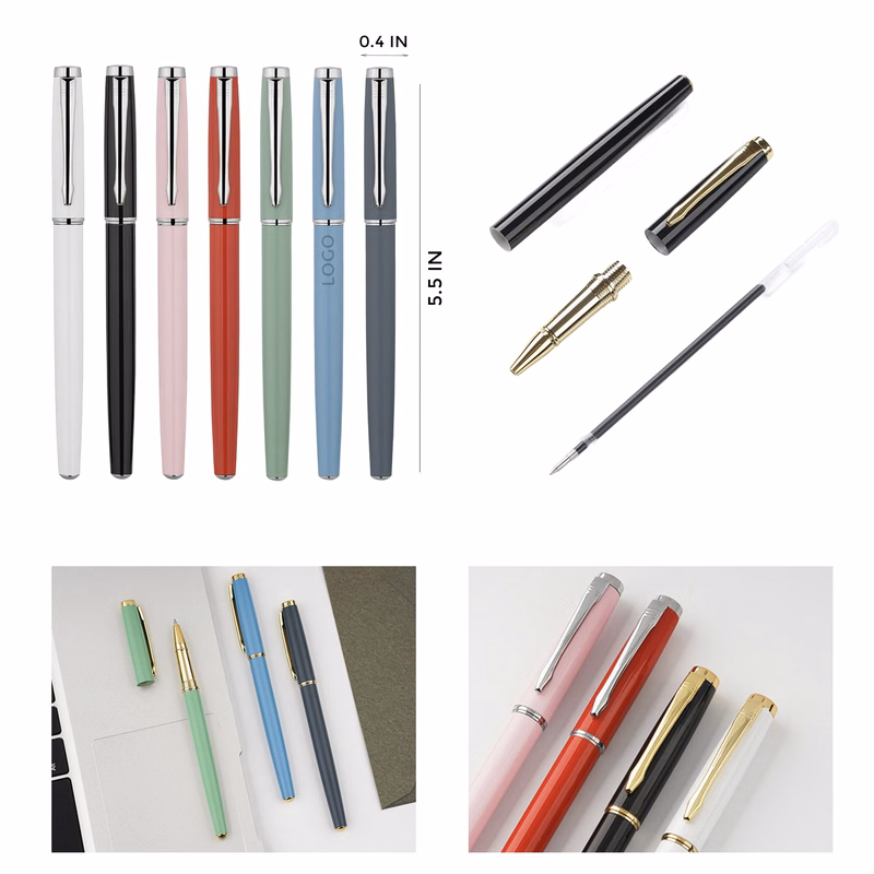 MOQ 10 PCS Stylish Metal Ballpoint Pen