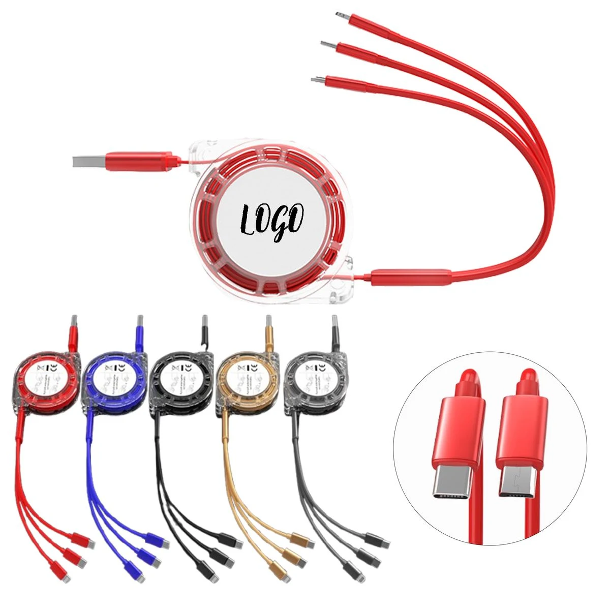 3-in-1 Universal Mobile Charging Cable 1