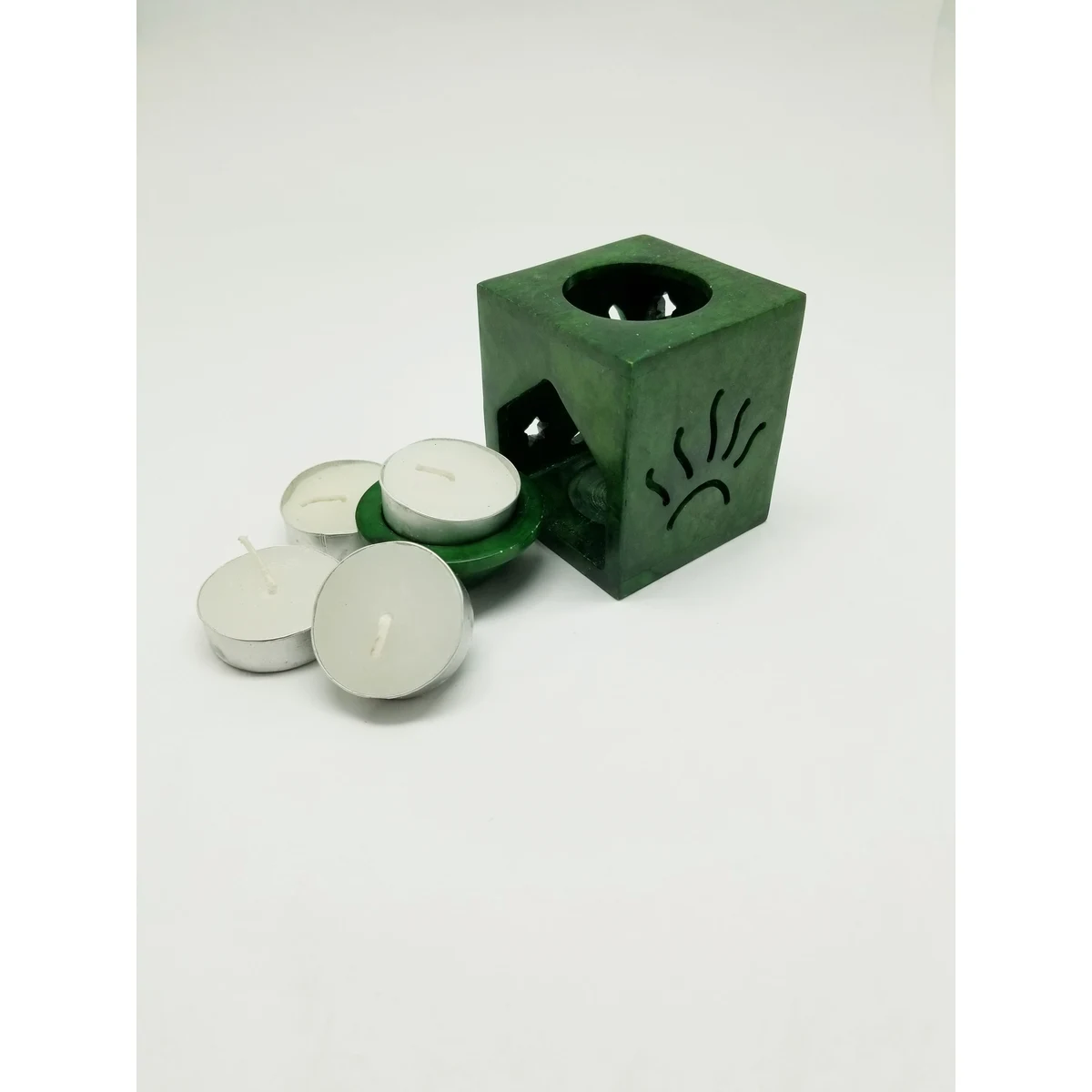 Green Stone Oil Burner 1