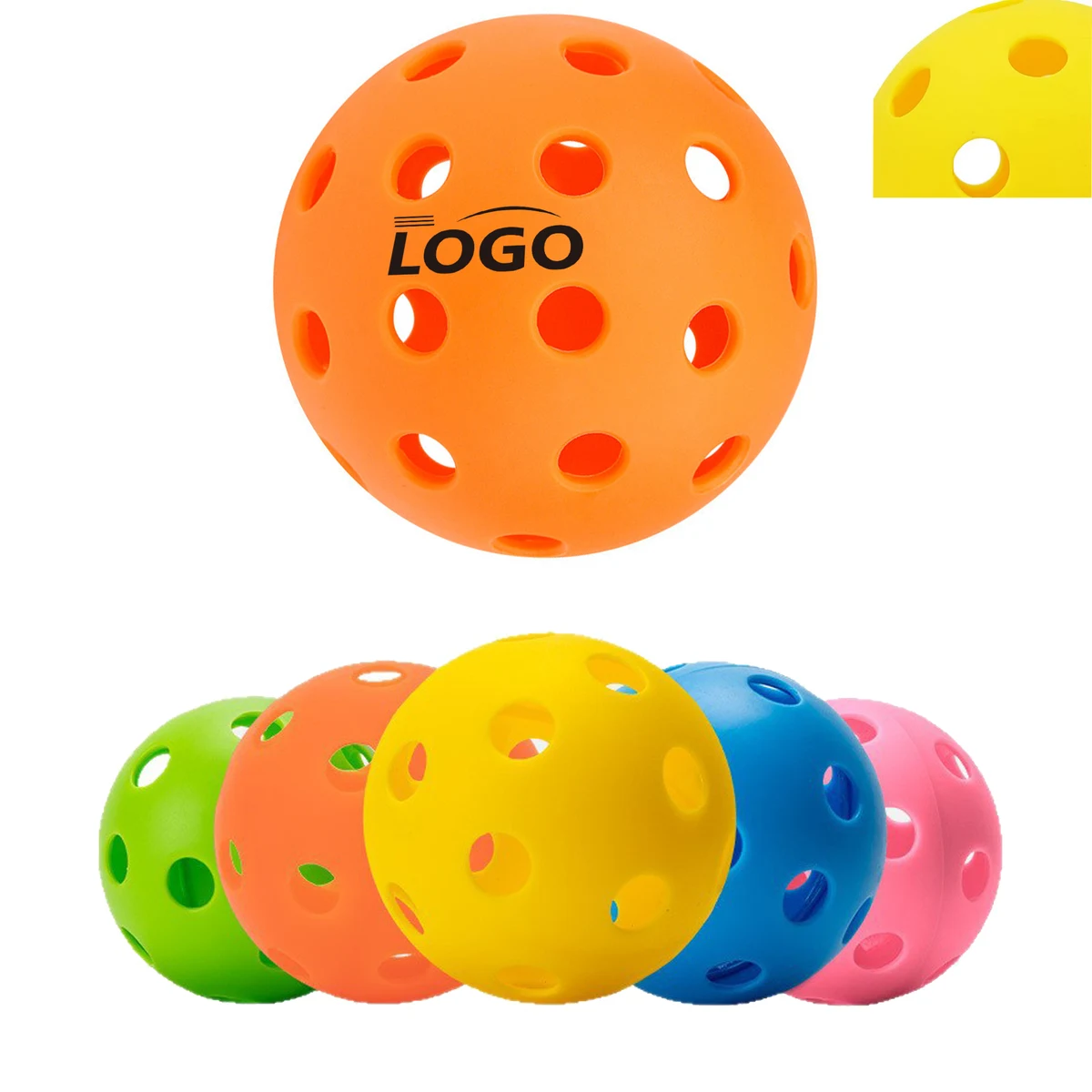 Outdoor 40 Holes Pickleball Ball 1