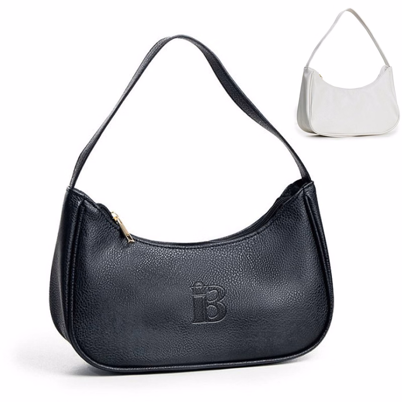 PU leather new women's with zipper tote bag