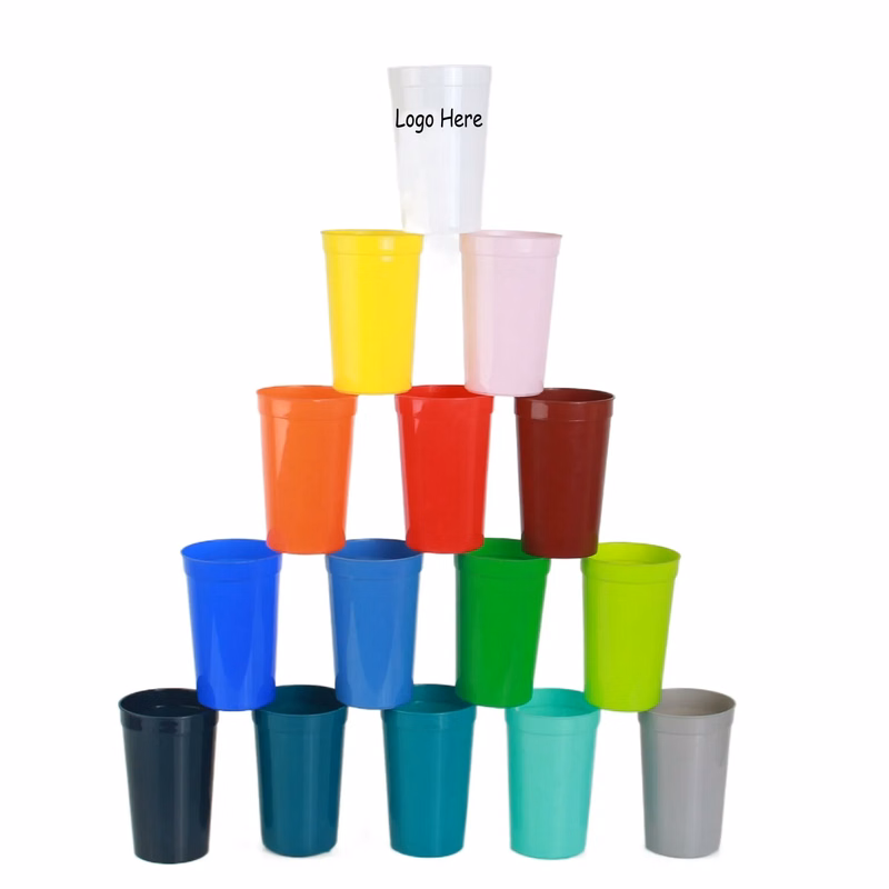 16oz Stadium Plastic Drinking Cups