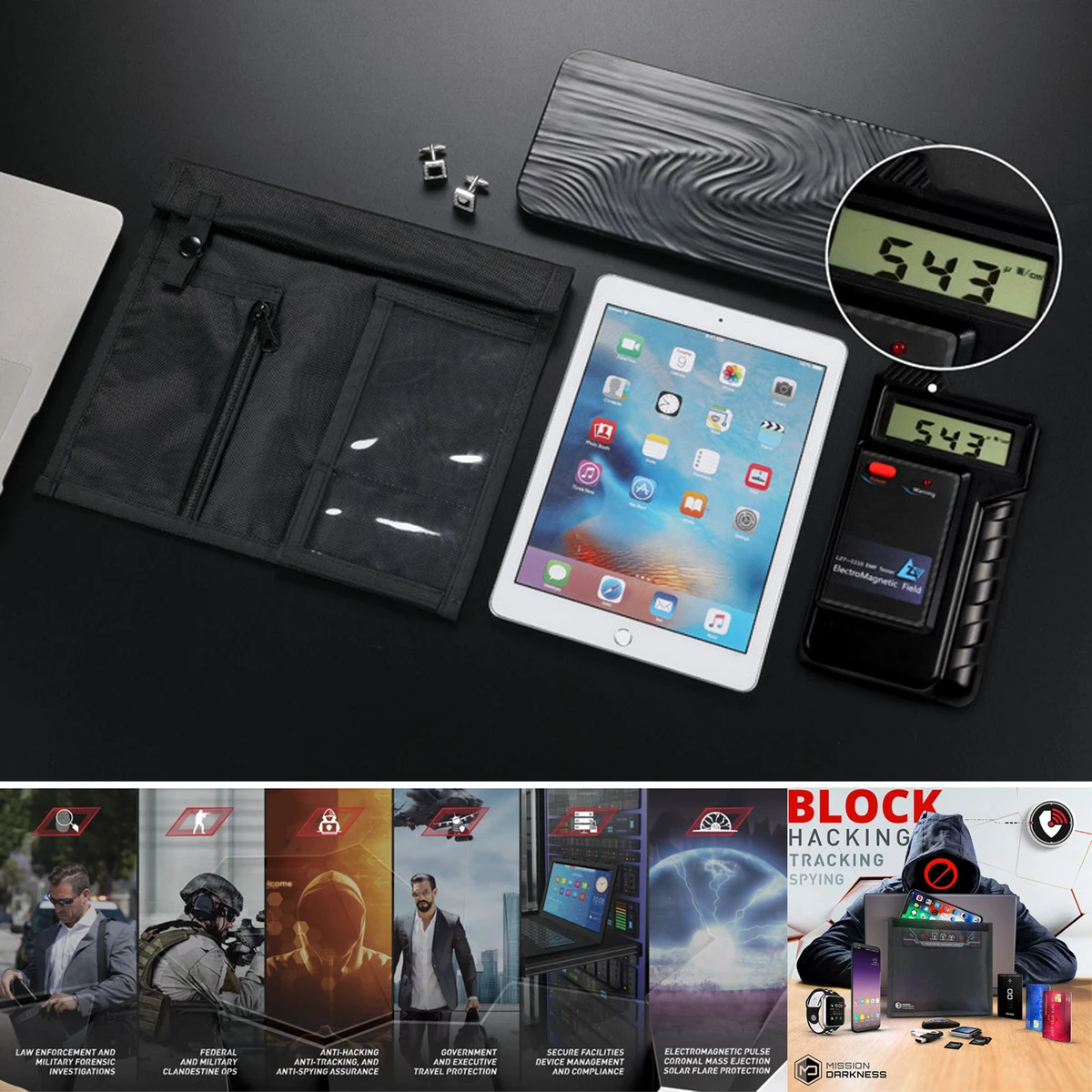 Anti Hacking Anti-Tracking Device Shielding Security Bag 1