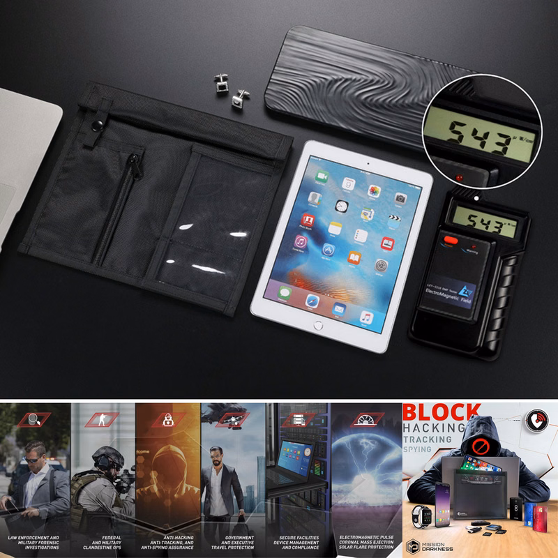 Anti Hacking Anti-Tracking Device Shielding Security Bag