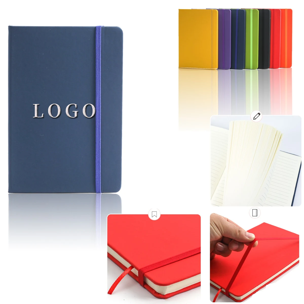 A5 Business Strap Notebook 1