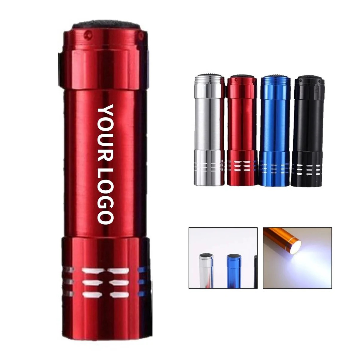 Portable 9LED Flashlight for Camping and Emergency 1