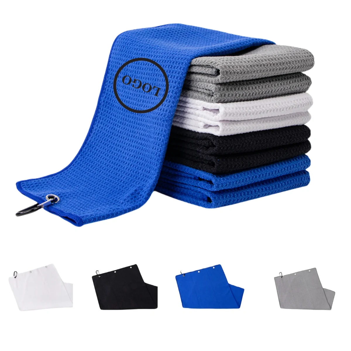 Microfiber Golf Towel with Hook 1