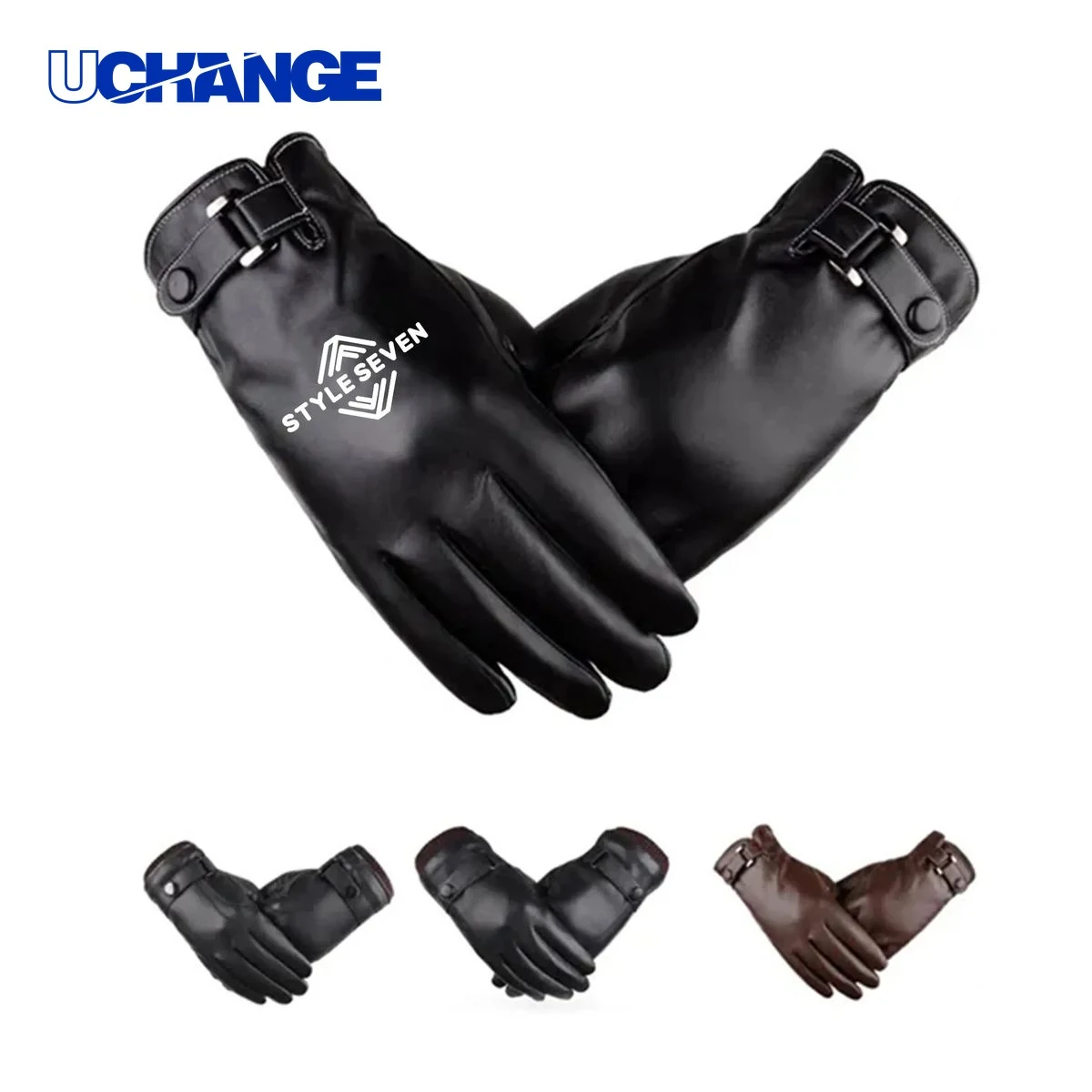 PU Leather Gloves with Touchscreen Capability for Daily Use 1