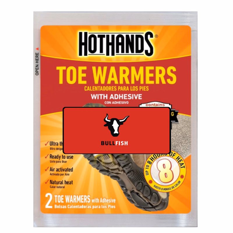 Toe Warmers with Custom Label