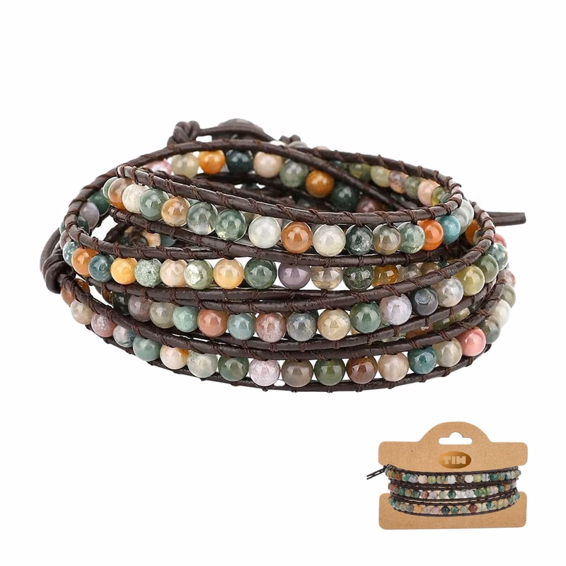 Colored Imperial Stone Bracelet