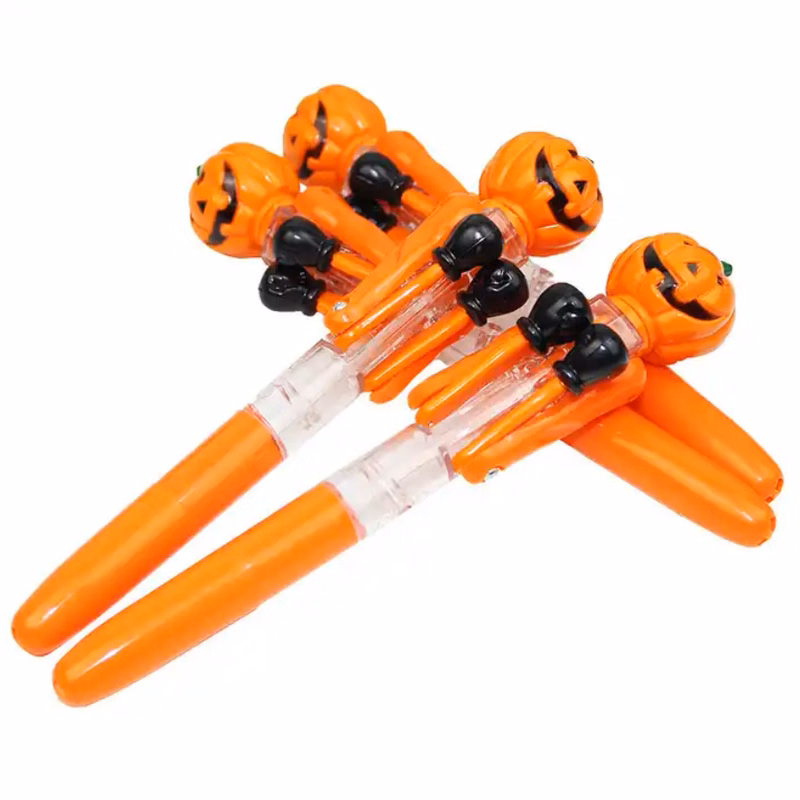Glowing Pumpkin Ballpoint Pen
