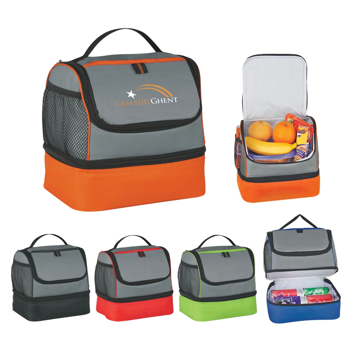 Two Compartment Lunch Pail Bag 1