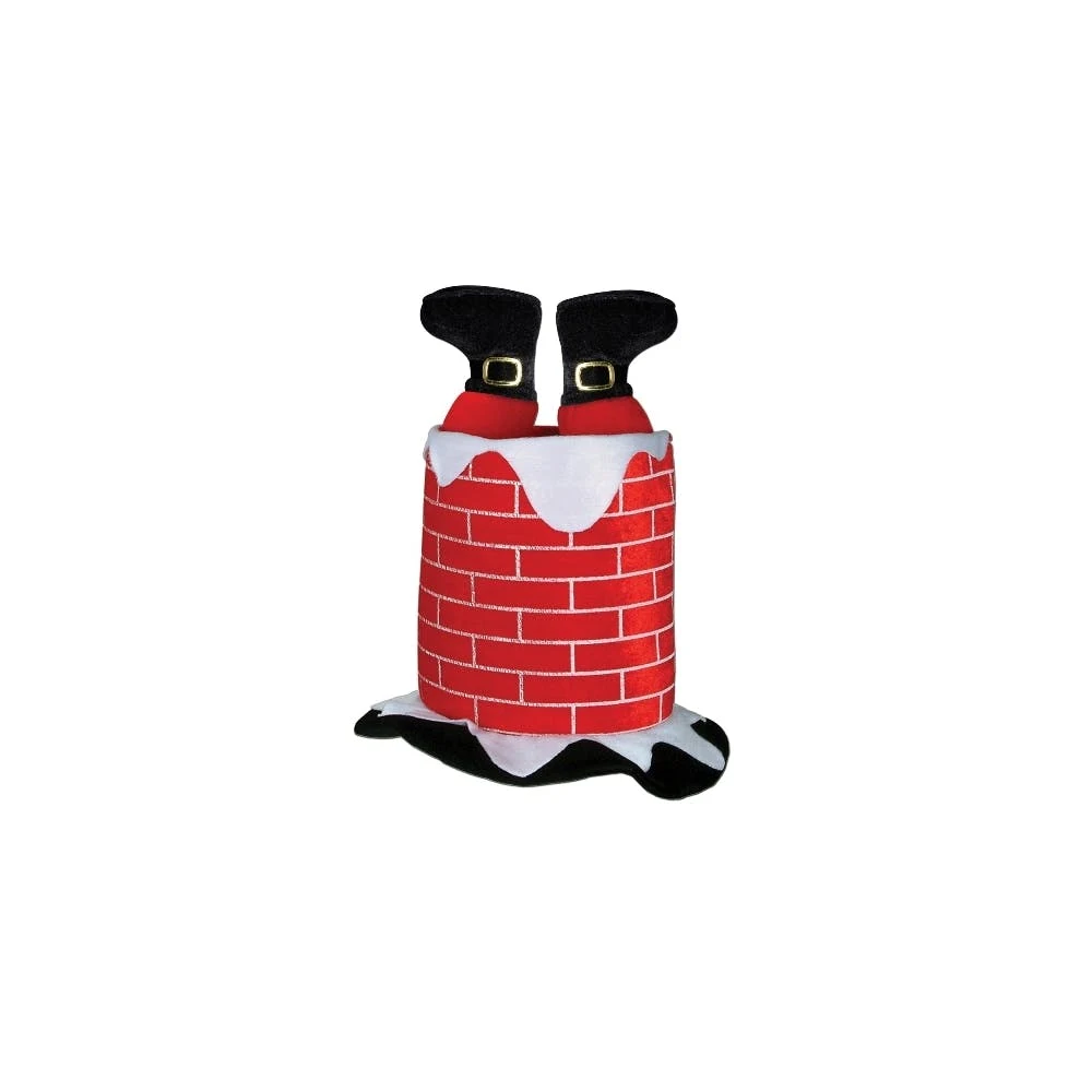 Santa Chimney Hats - Red One Size 1