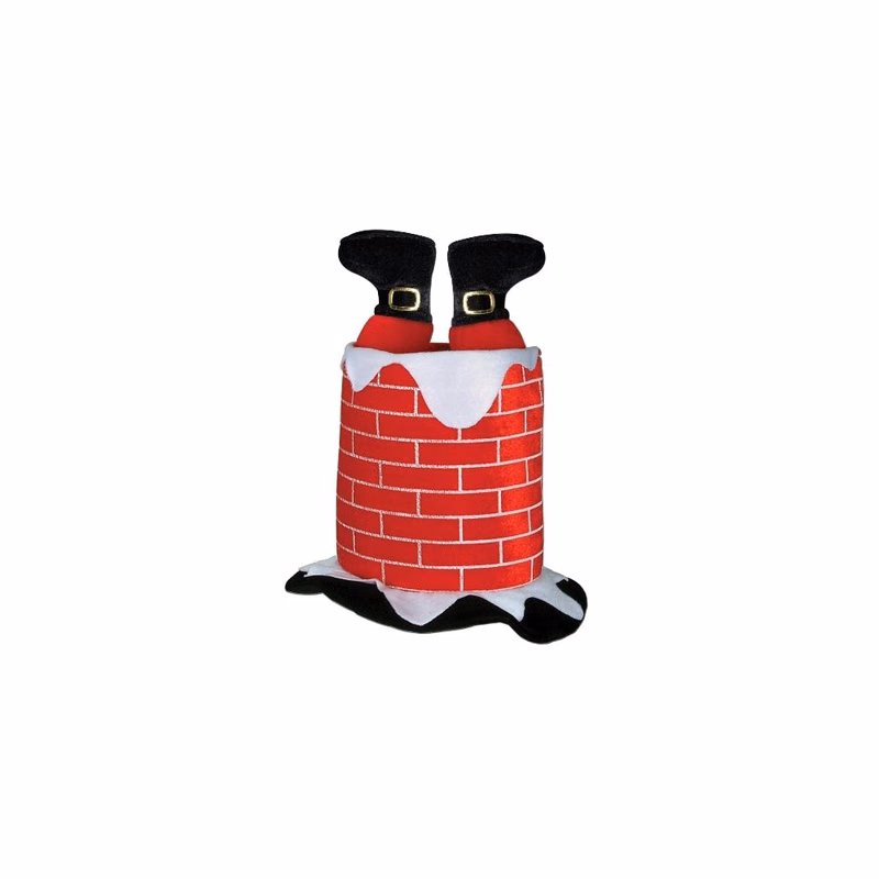 Santa Chimney Hats - Red One Size