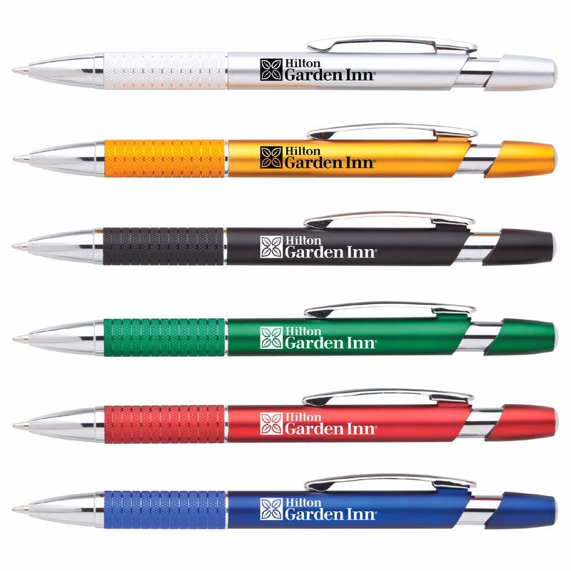 Hollywood Retractable Metallic Pen