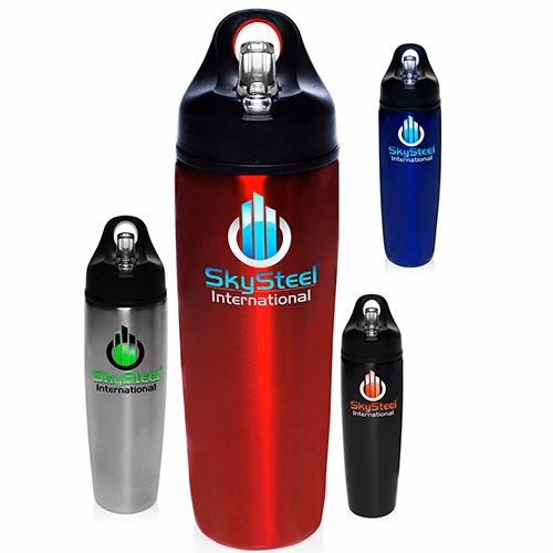 28.5 oz Stainless Steel Sports Bottle