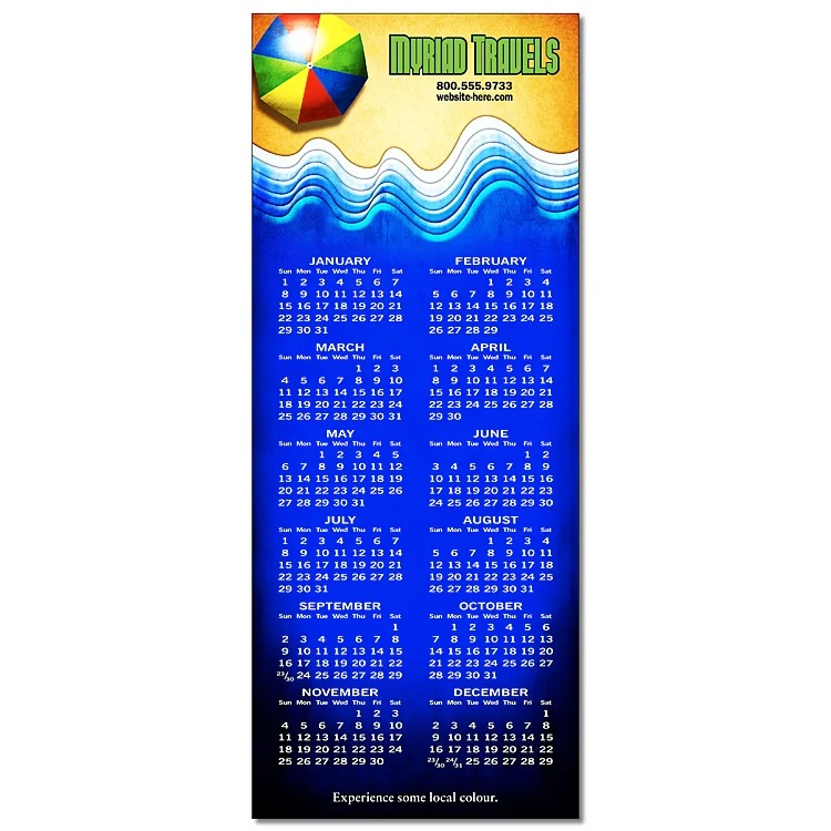 Magnet - 3.25x8 Square Corners - 25 mil. 1