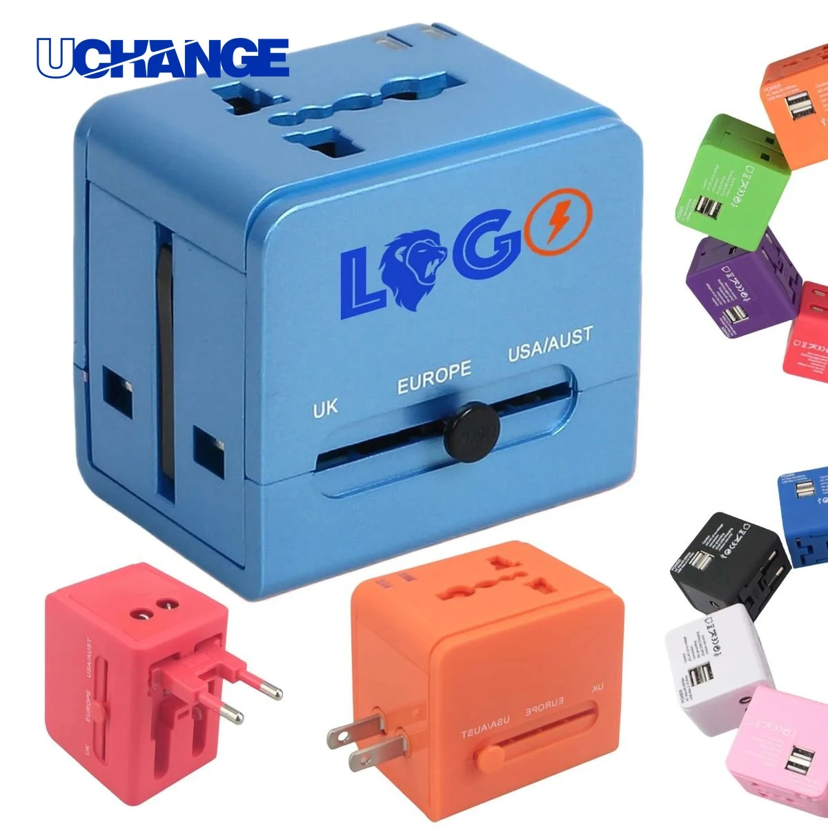 Travel Adapter Wall Charger with European Plug 1