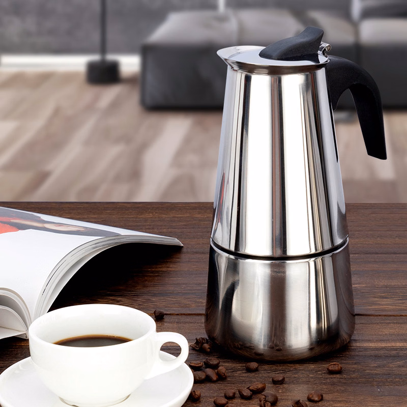 Cafe bar portable moka pot espresso machine coffee maker