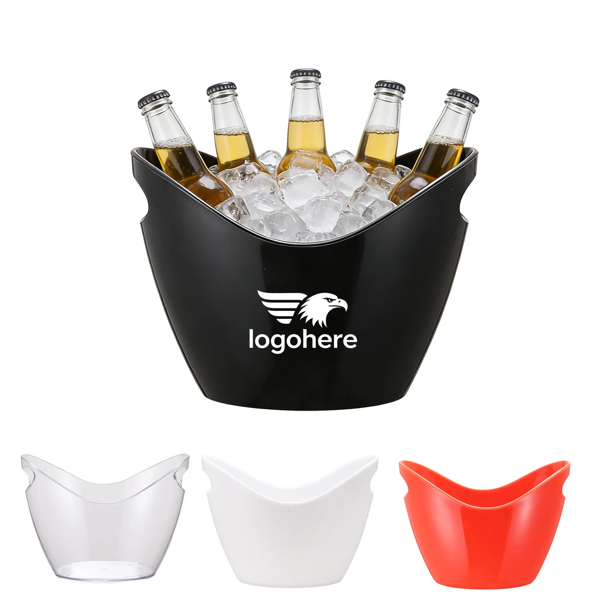 Jumbo Transparent Acrylic Wine Bucket 1