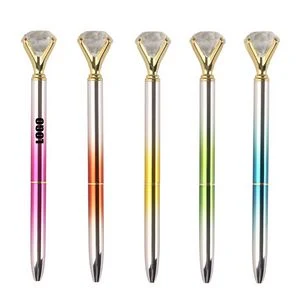 Crystal Diamond Gradient Metal Pen 1