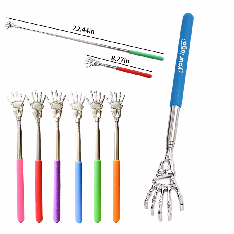 Stainless Steel Claw Telescopic Back Scratcher