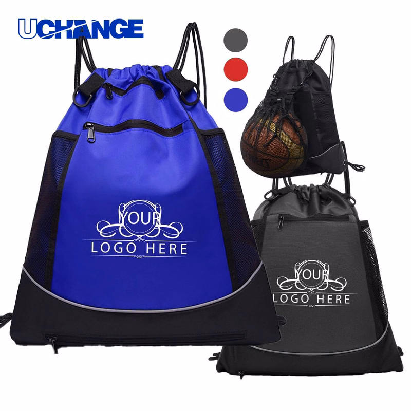 Basketball Drawstring Sports Backpack