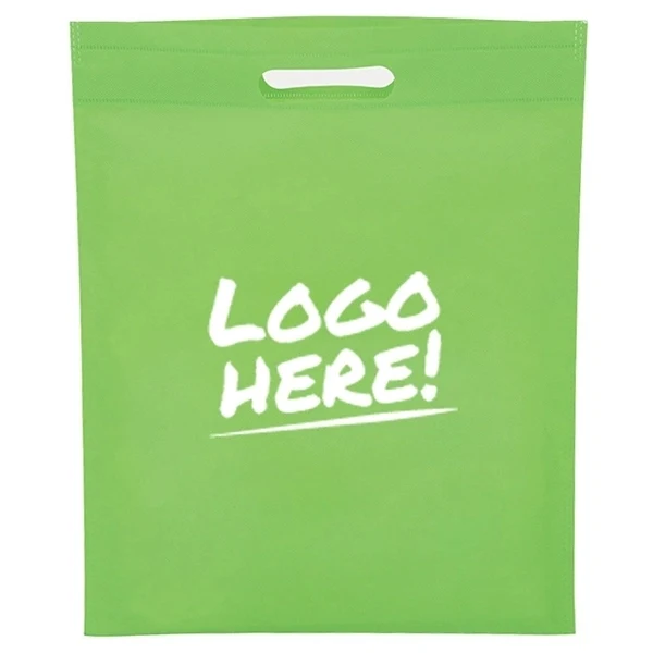 Custom 80gsm Non-Woven Die-Cut Handle Tote — Water-Resistant Shopping Bag 1