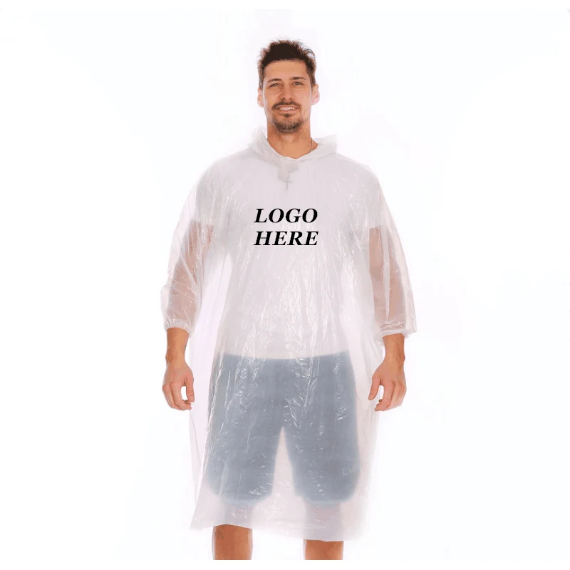 Custom Emergency Rain Poncho 1