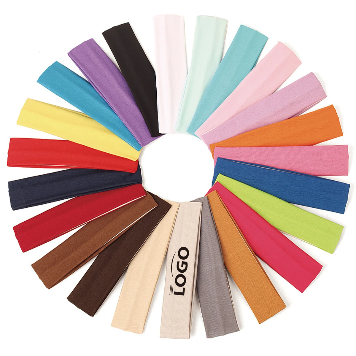 Elastic Sports Headband - Soft & Sweat-Absorbent 1