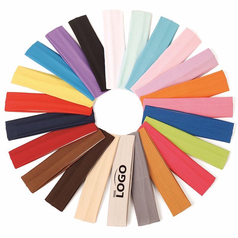 Elastic Sports Headband - Soft & Sweat-Absorbent