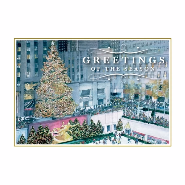 Festive in New York Christmas Cards