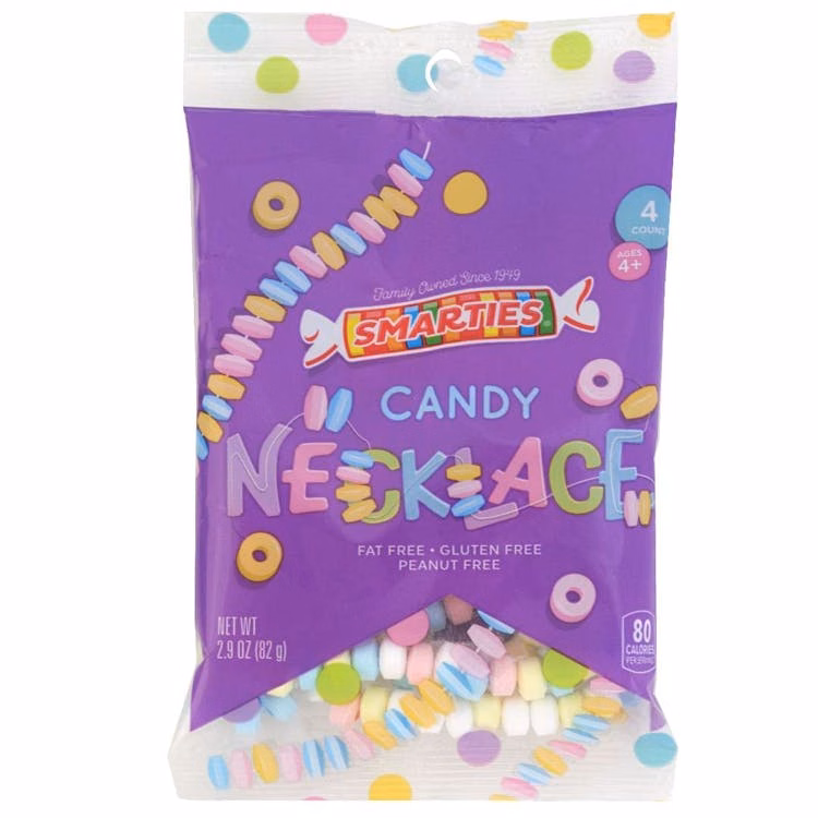 Smarties Candy Necklace