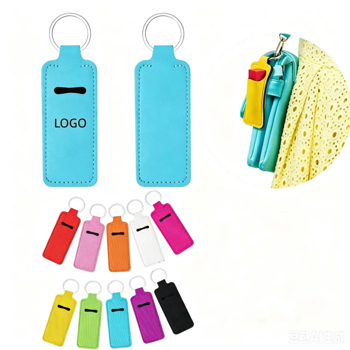 Lipstick Keychain Pouch 1