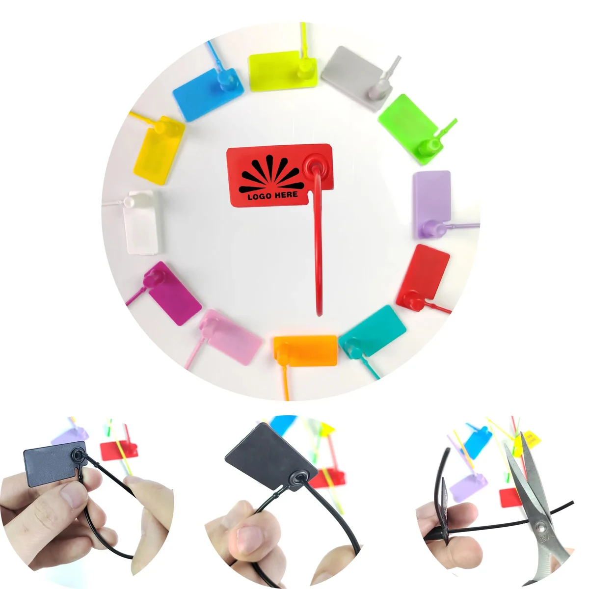 Anti-Switch Custom Logo Seal Tie 1