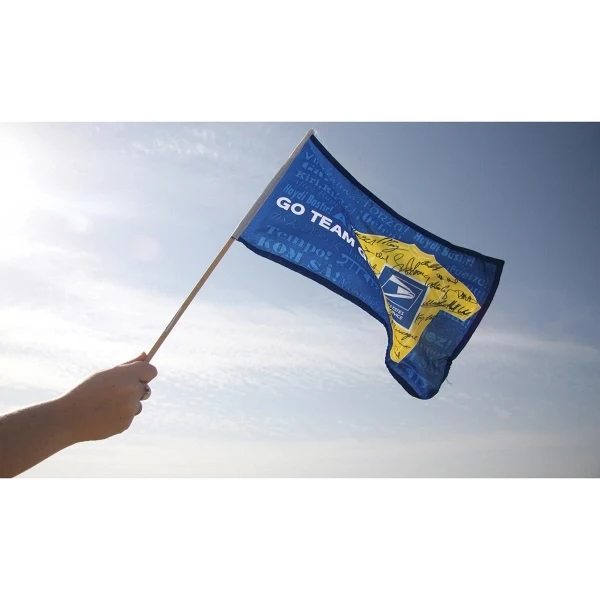 16" x 24" Custom Stick Flag - Digital Print 1