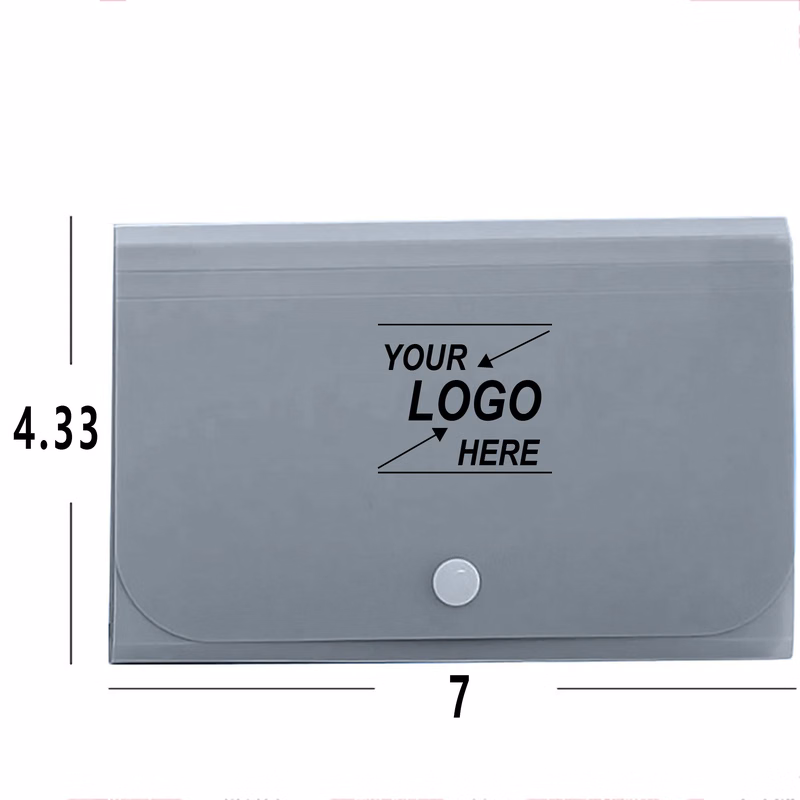 12-Pocket Receipt Organizer w/Labels