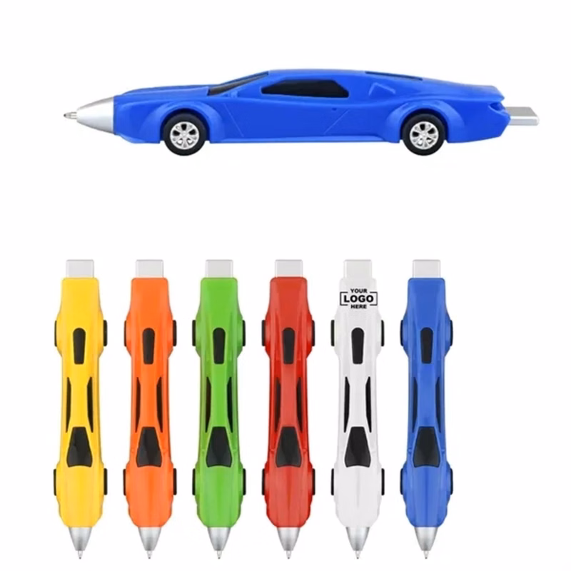Racing Car Shape Ballpoint Pen Promo Gift

