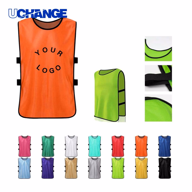 Polyester Training Vest Lightweight Sportswear for Teams