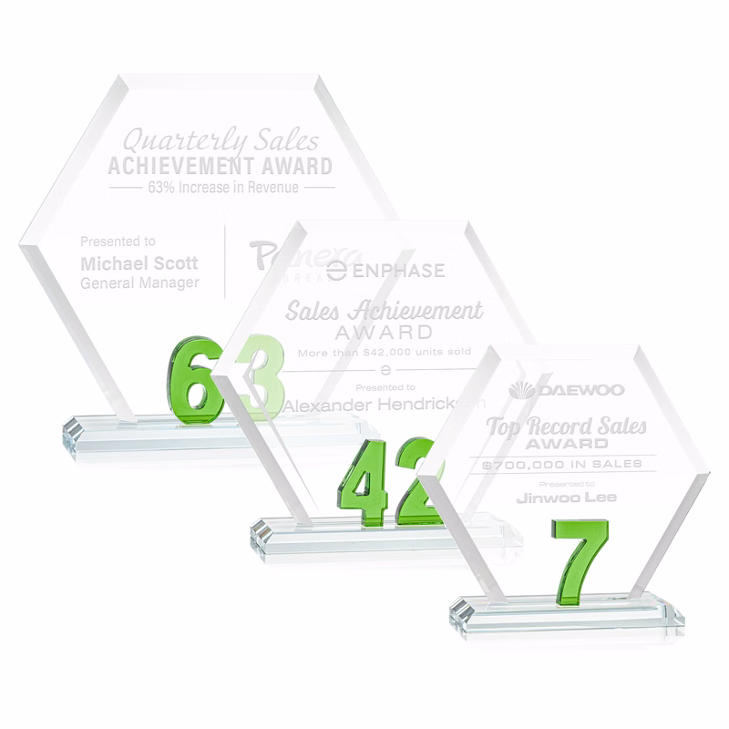 Riviera Milestone Award - Green
