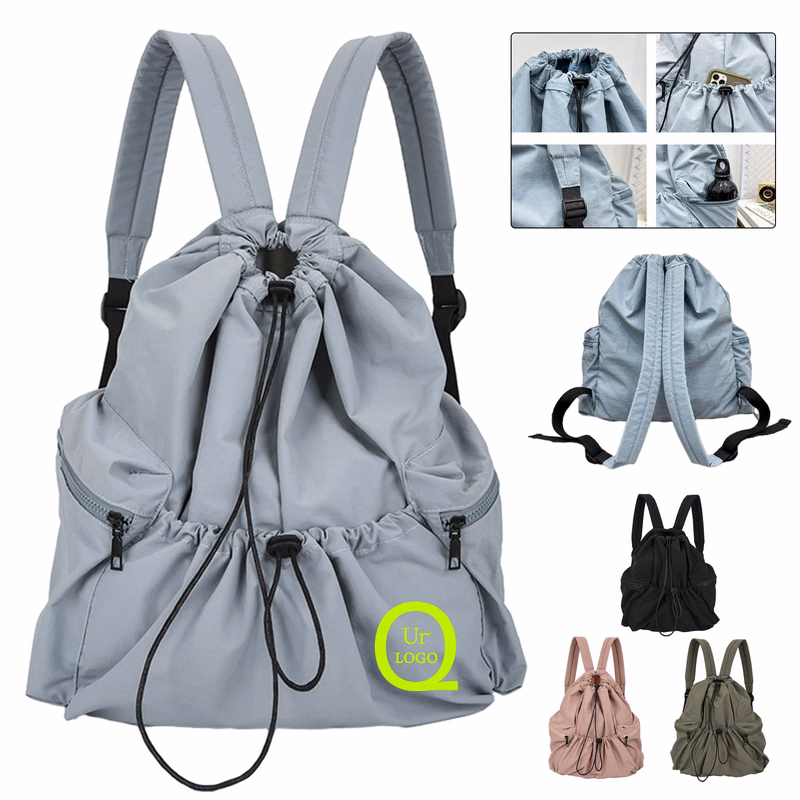 15" Women Drawstring Backpack