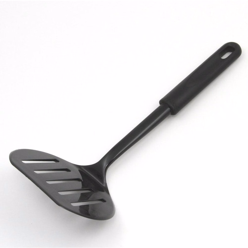 Jumbo Slotted Turners - Nylon Black 11.5"