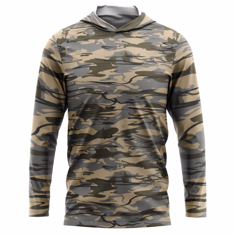 Antler® Men's 4.4 oz. Polyester Interlock Hooded T-Shirt