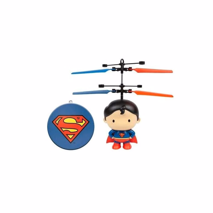 Superman Flying Hand Controlled Helicopter with Remote - 3.5"